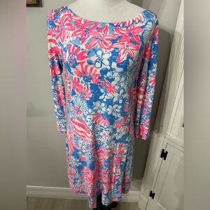 Lilly Floral Print Long Sleeve Dress